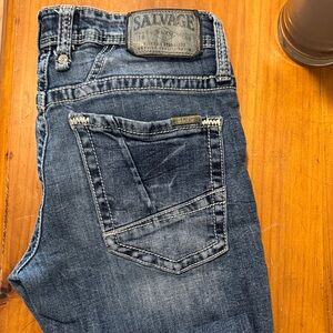 Salvage Dark Blue Denim Pants